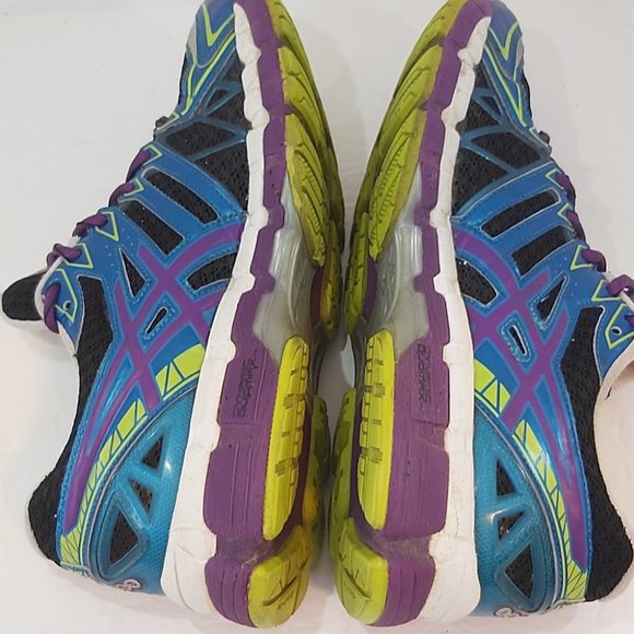 ASICS Women's Gel Kayano 20 Running Shoes Blue Purple Size 7.5 - Picture 6 of 8